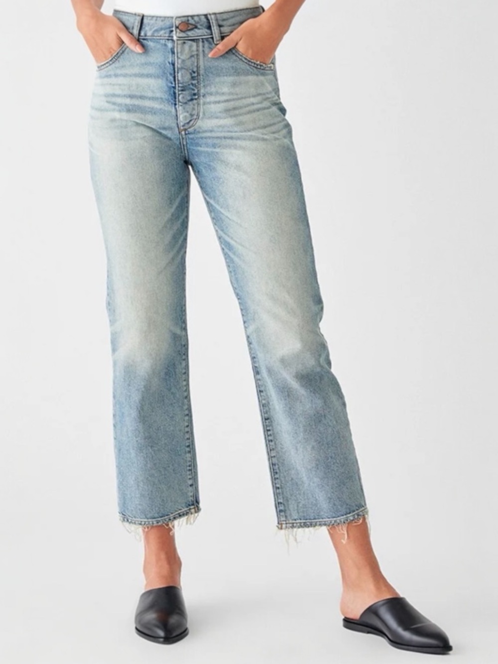 DL1961 • Jerry High Rise Vintage Straight Jean in Hawthorne